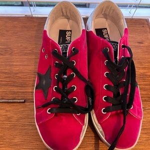 Hot Pink Golden Goose Shoes